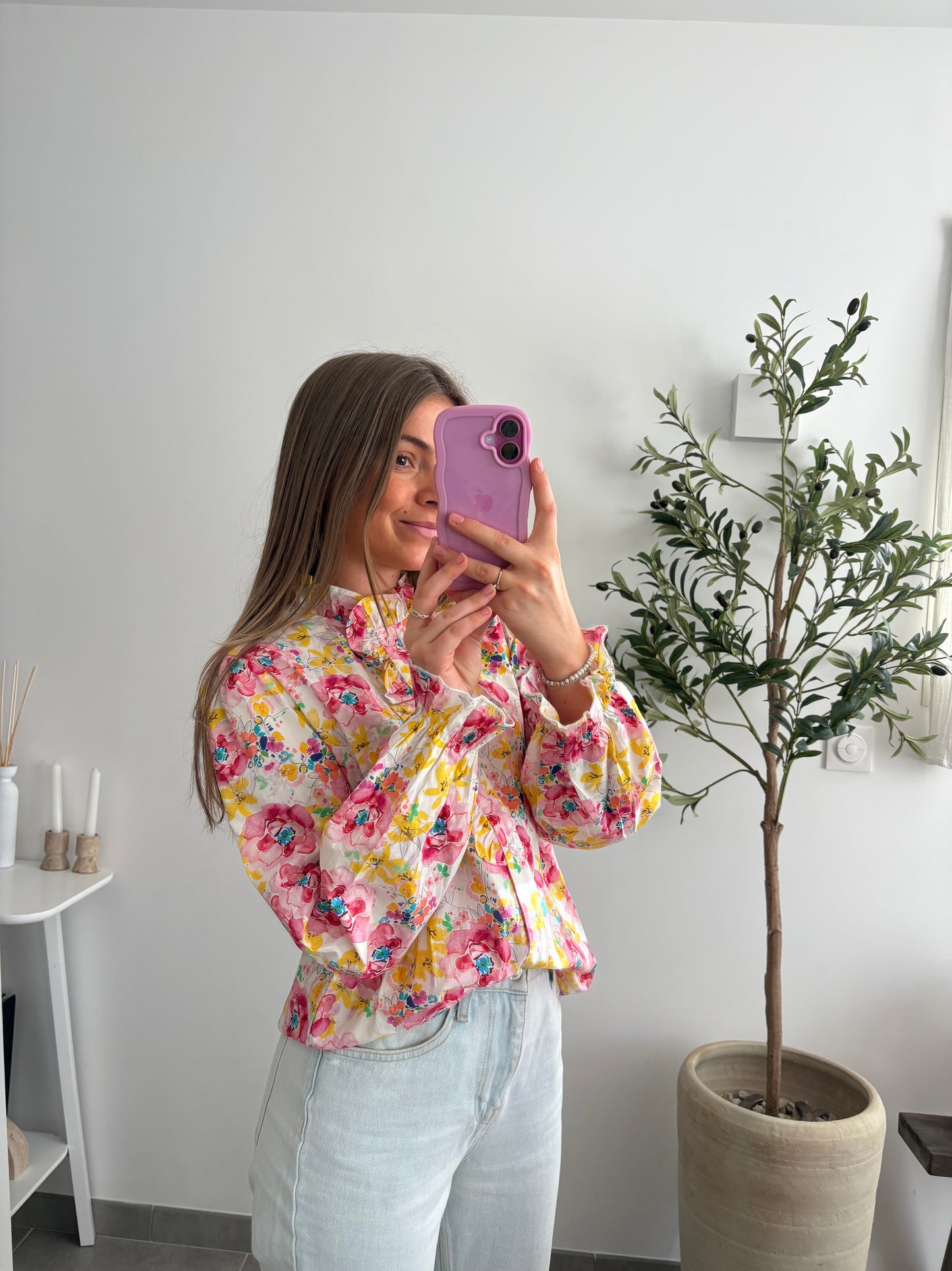 Blouse fleurie - Nina