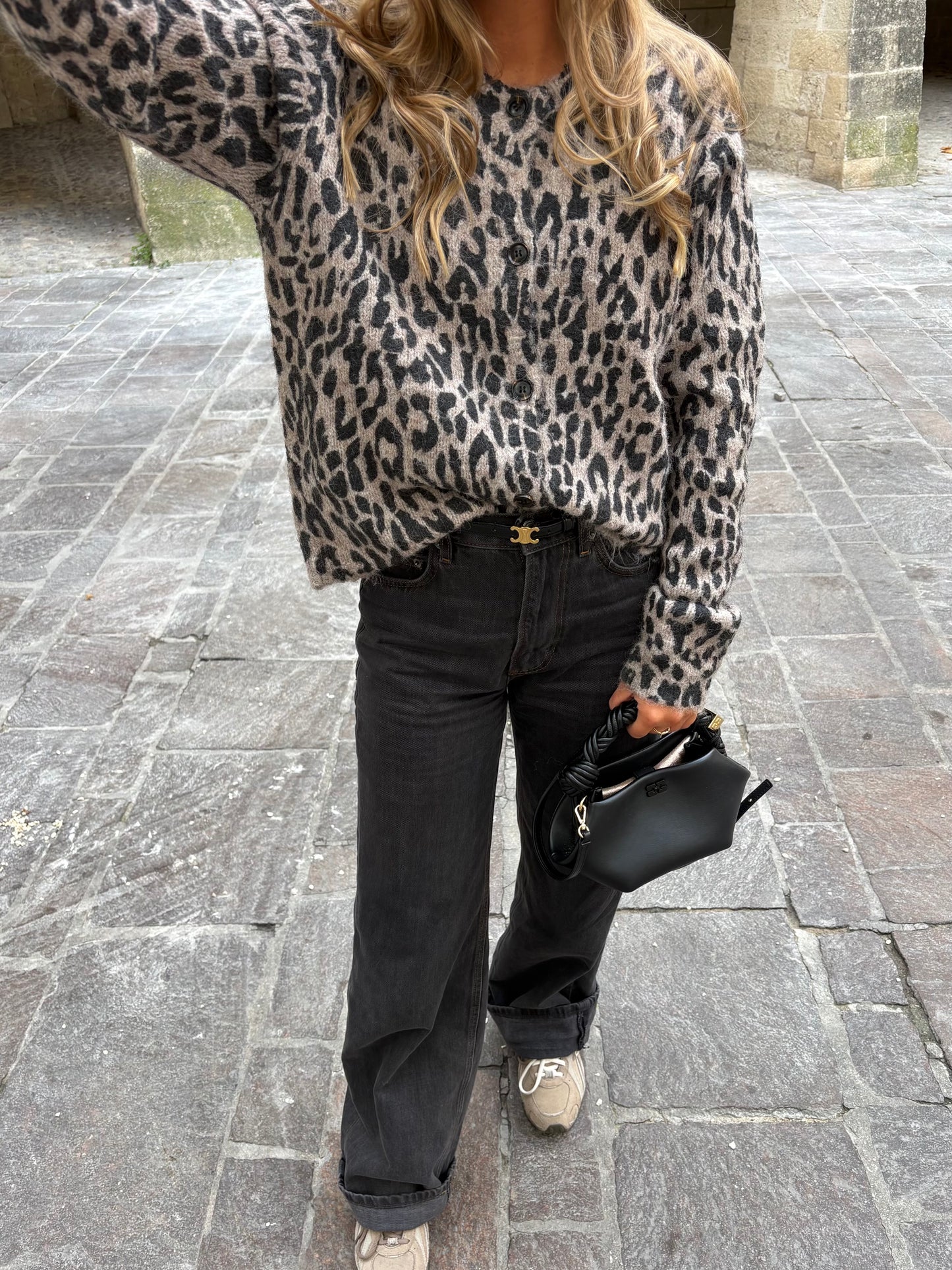 Pull cardigan léopard - DIANE