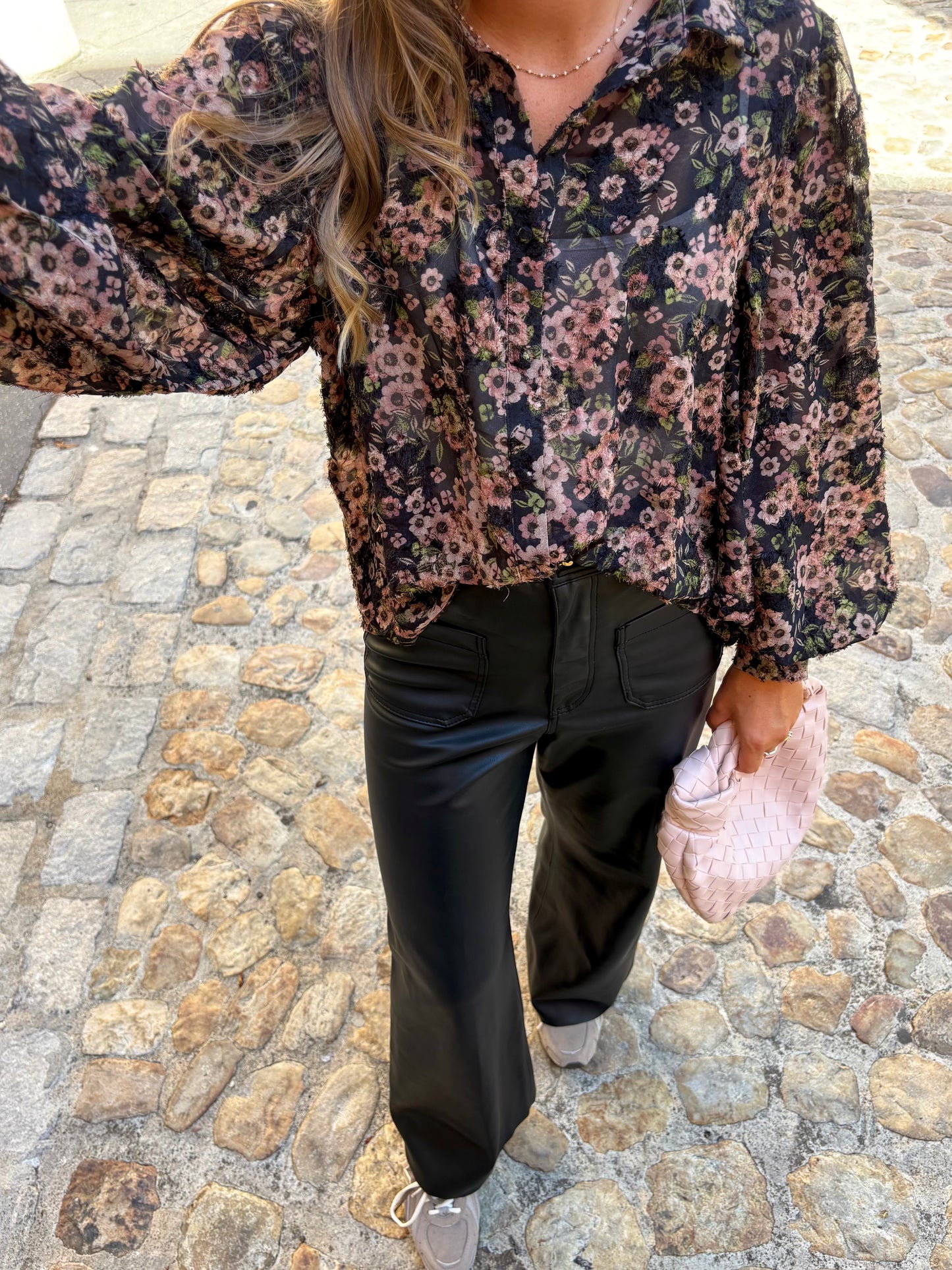 Blouse fleurie - ANGELA