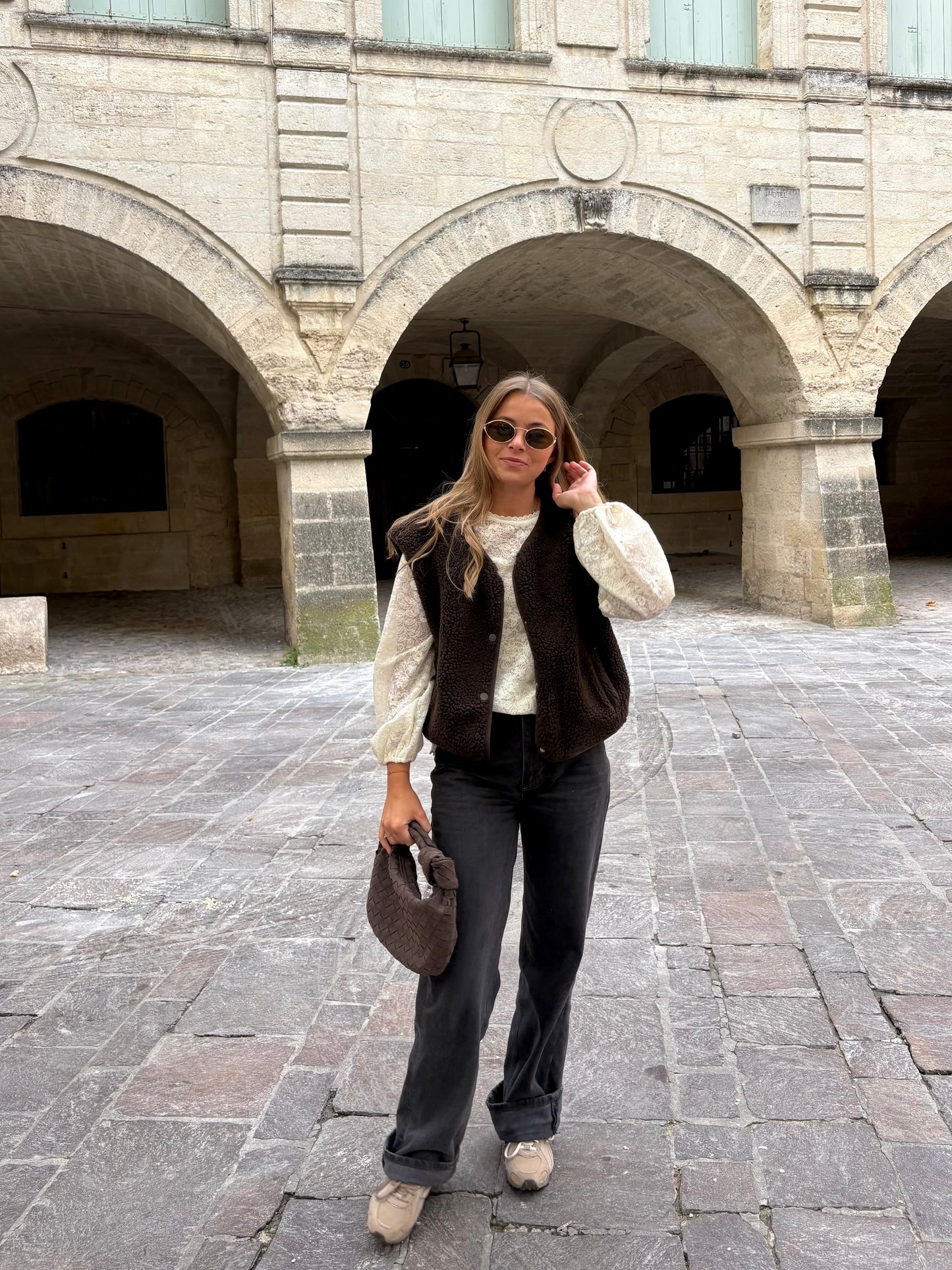 Blouse en broderie - CLÉMENCE