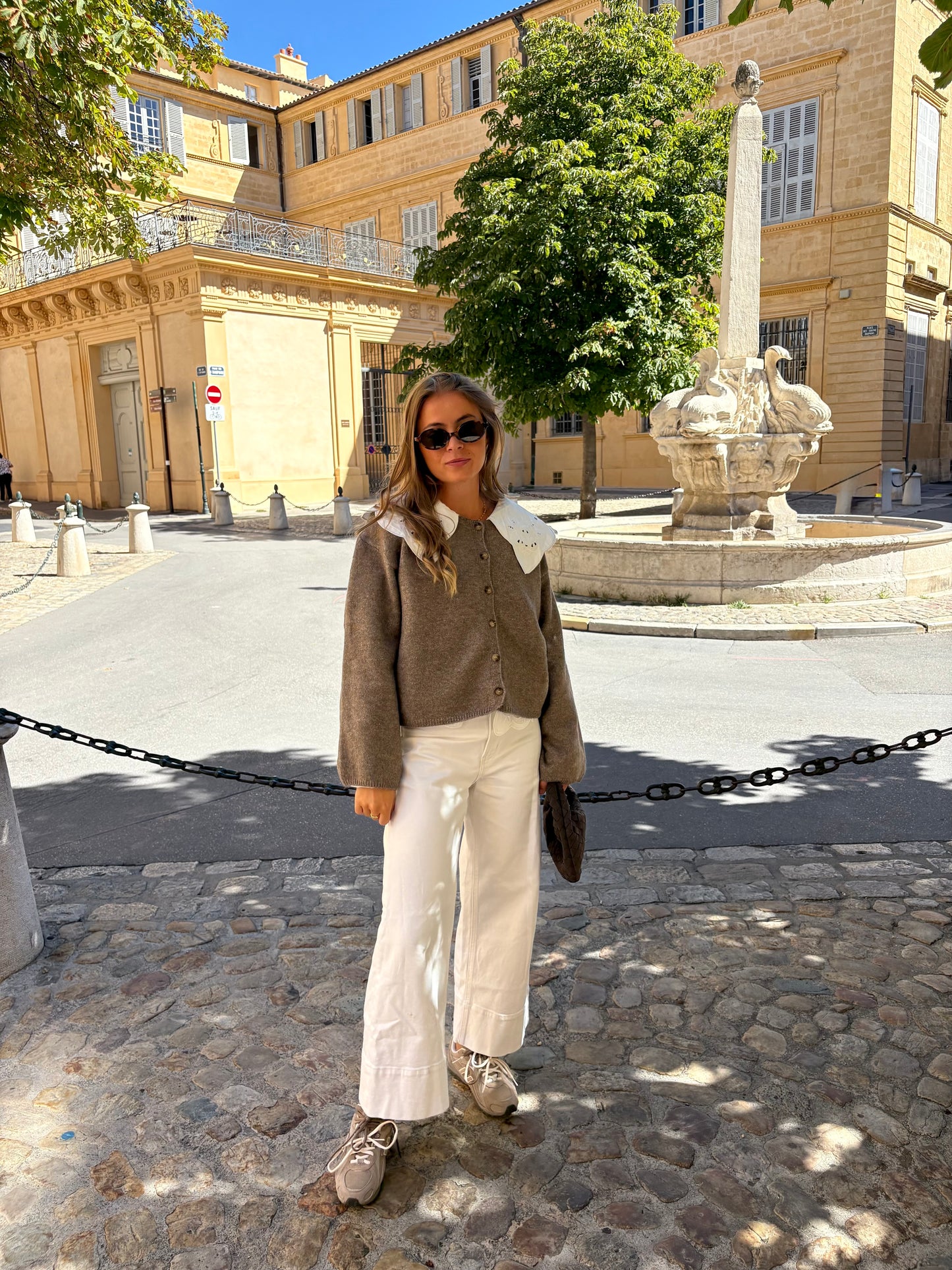 Gilet marron - SARAH