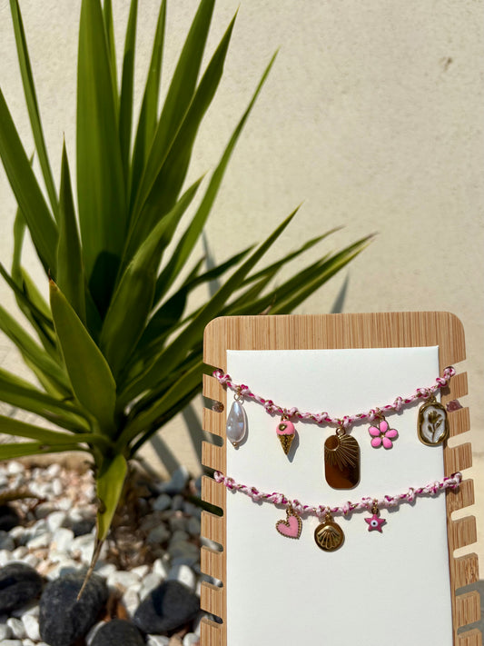 Collier rose