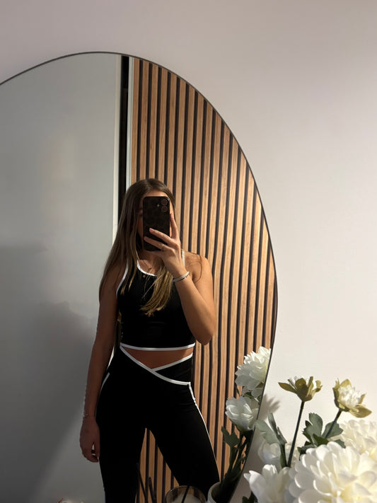 Ensemble de sport 3 pièces - noir