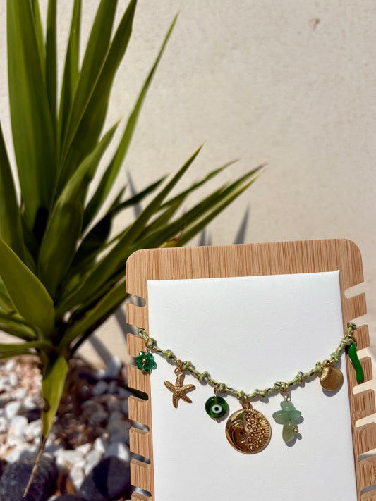 Collier vert