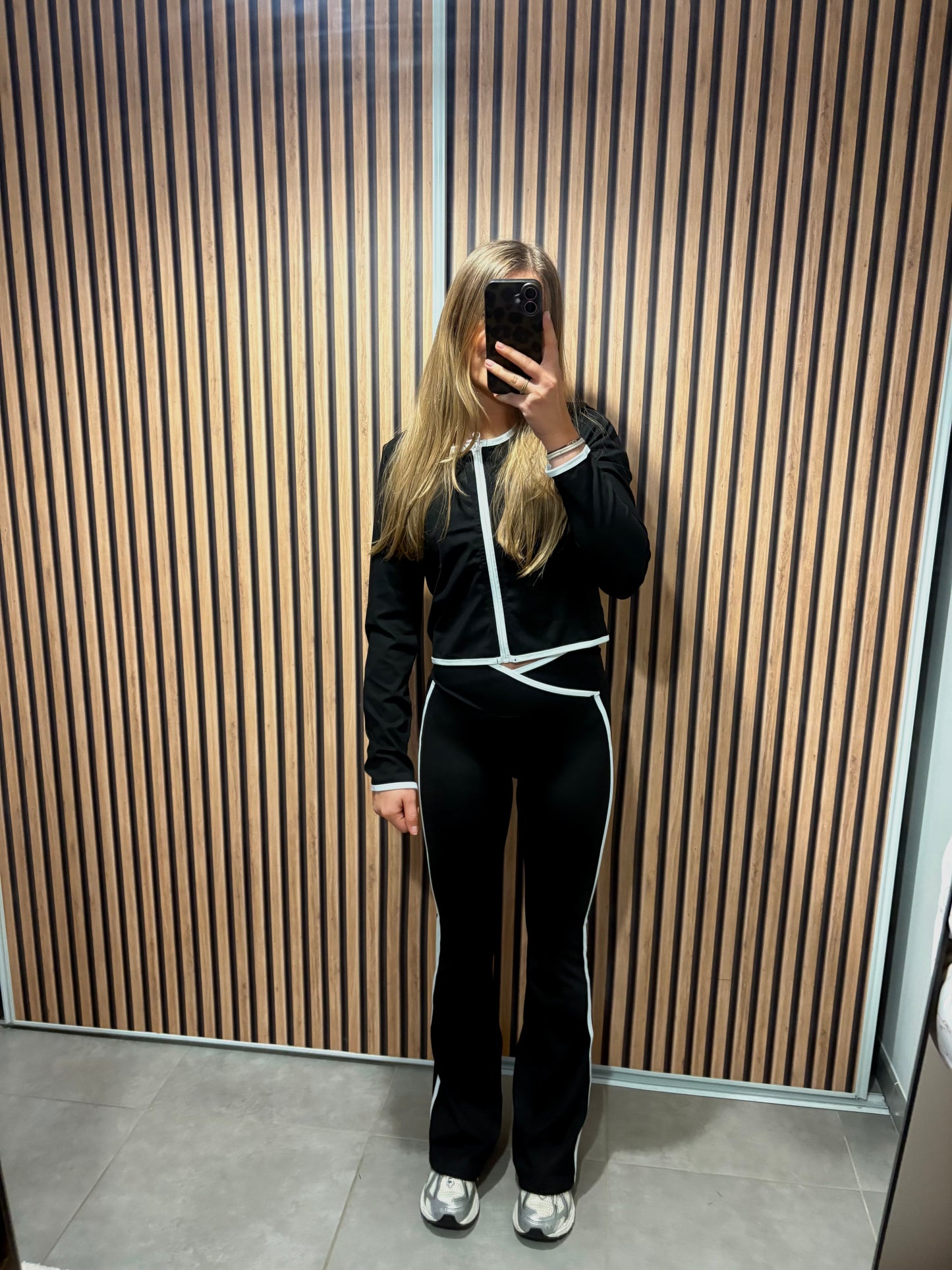 Ensemble de sport 3 pièces - noir