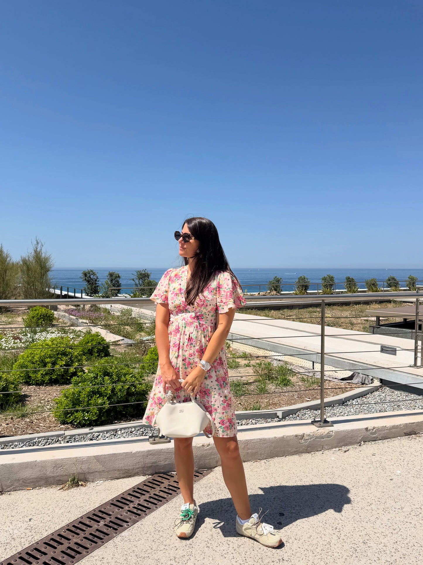 Robe à motif fleuri - LUDIVINE