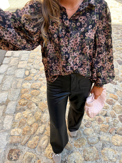 Blouse fleurie - ANGELA