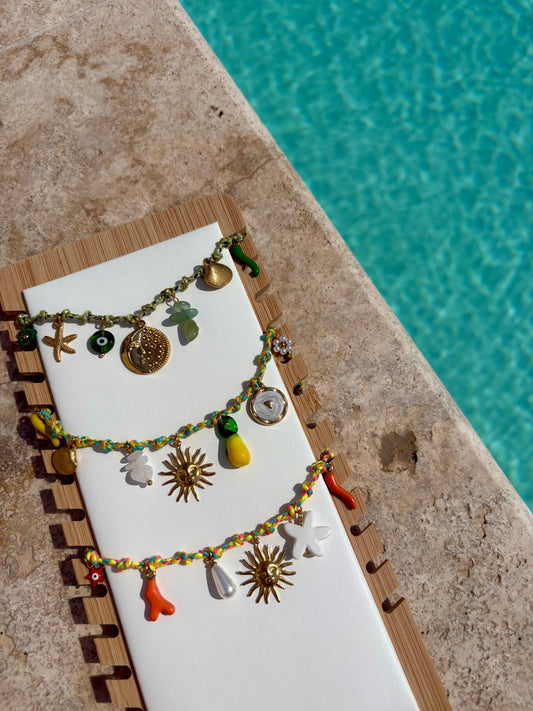 Collier jaune
