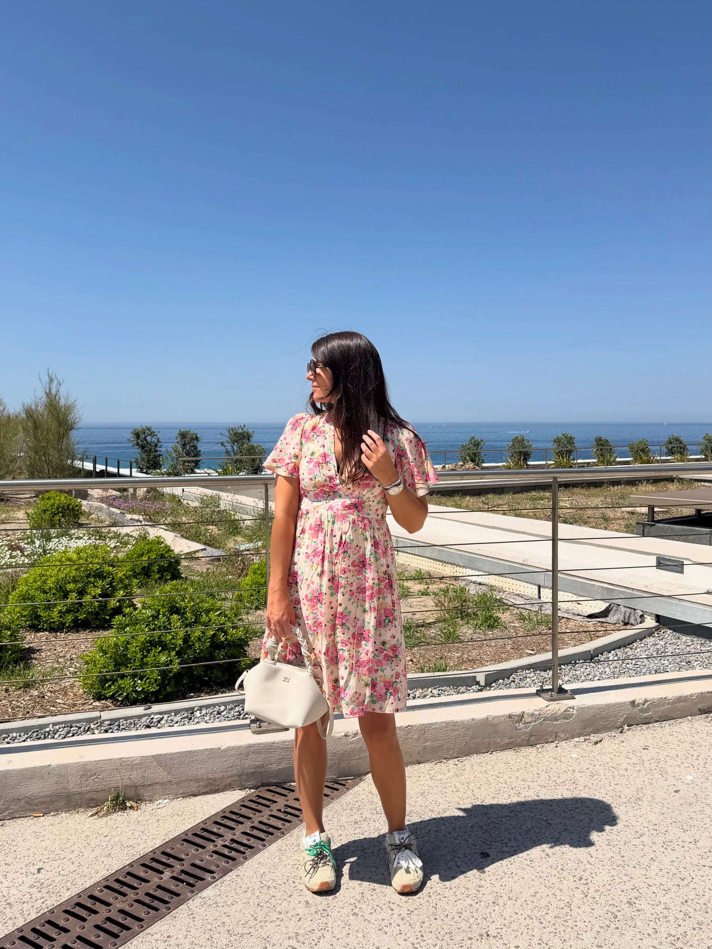 Robe à motif fleuri - LUDIVINE