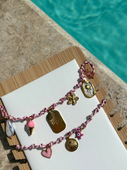 Collier rose